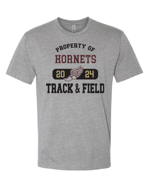 Hornets Property Of Track and Field Tee