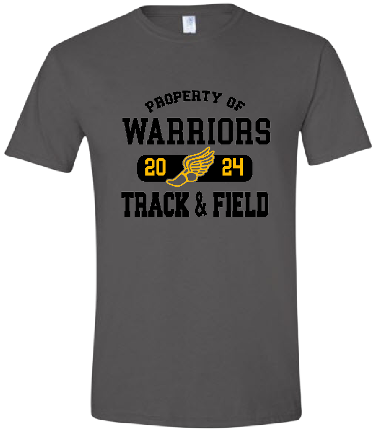 Warrior Property Of Track & Field T-Shirt