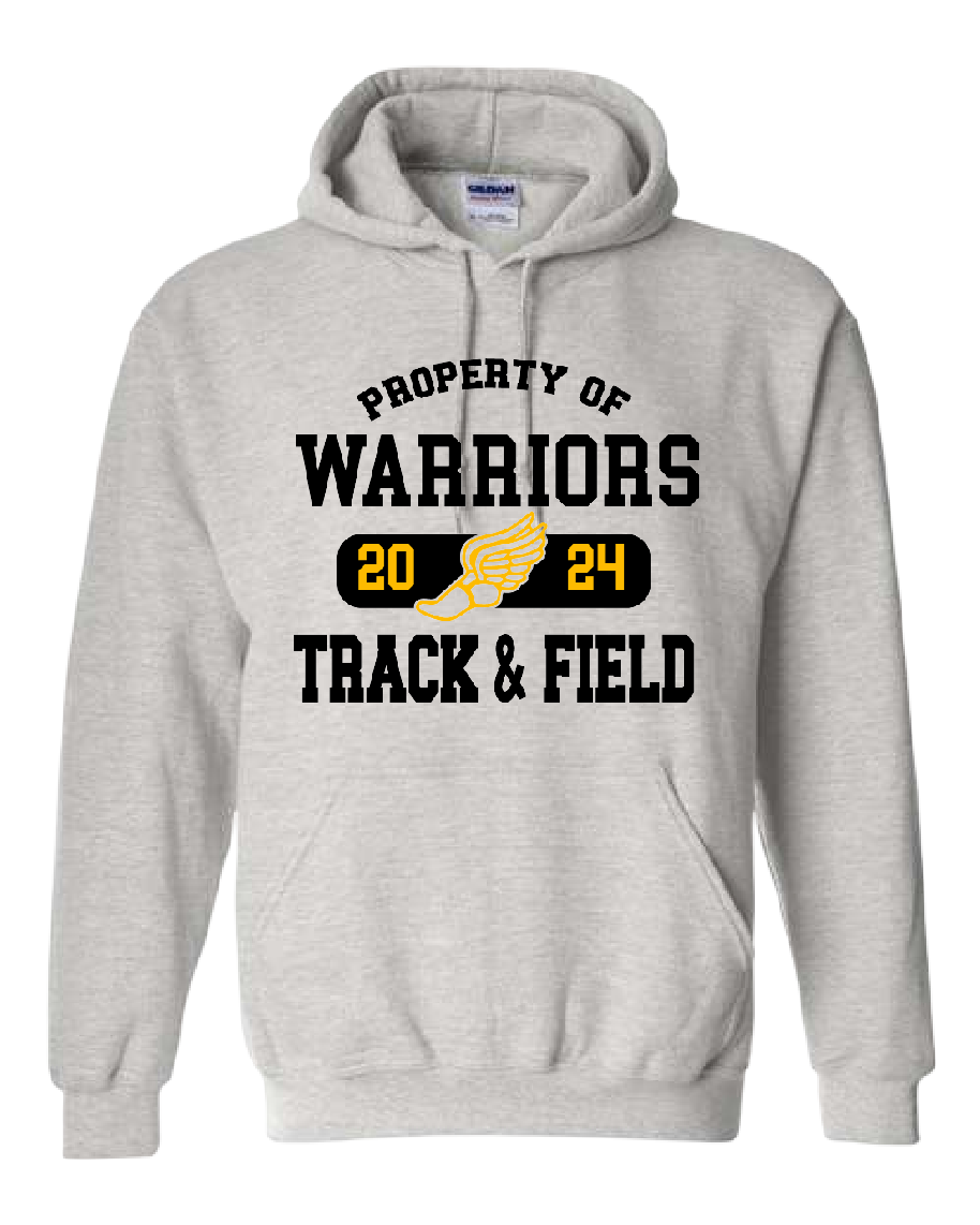 Warriors Property Of Track & Field Sweatshirt/Hoodie
